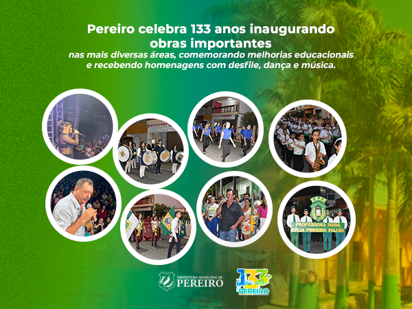 Pereiro festeja os 133 anos de emancipação política